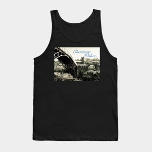 Christmas Wishes Ironbridge Village Spring Snow Tank Top